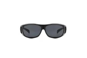 Medium Fitover Sunglasses Polarised - Black 