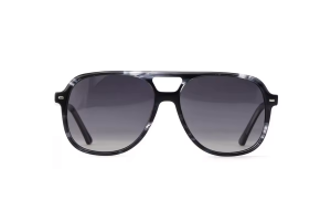 Theo - Leopard Premium Polarised Aviator