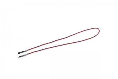 Sunglasses Strap - Braided Red Leather