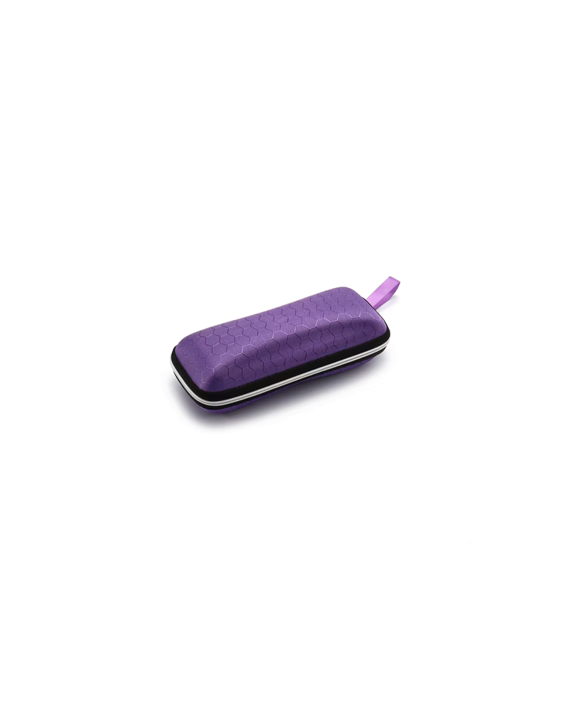 Rectangular Soft Case with zipper - Purple