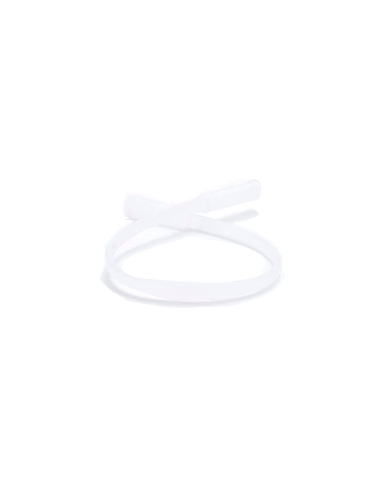 Small Silicone Sunglass Strap - Clear