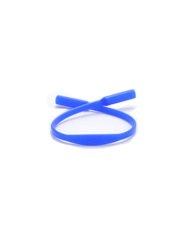 Small Silicone Sunglass Strap - Blue