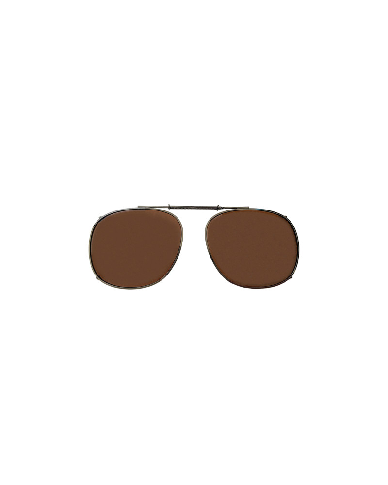 Harry - Clip on Spring Brown Sunglasses