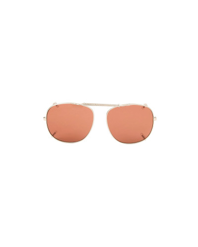 Gold Clip-on Spring Sunglasses - Kutcher