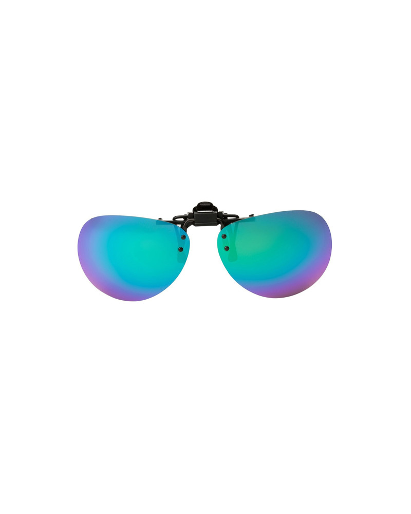 Psy - Polarised Clip on Aviators – Green RV