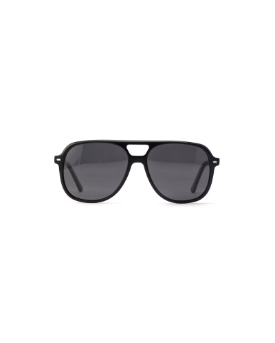 Theo - Black Premium TR90 Aviator Sunglasses