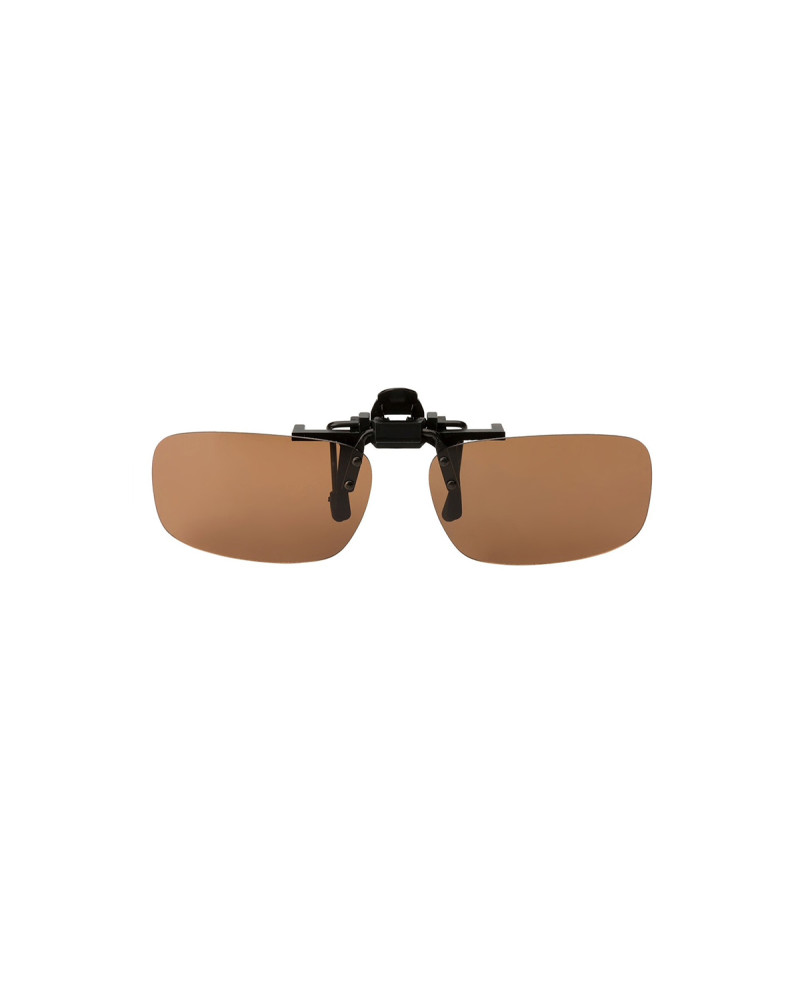 Orlando – Polarised  Clip On Sunglasses Brown