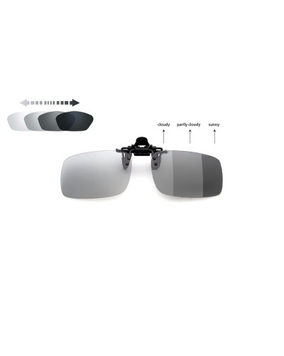 Brando – Transition Lens Clip on Sunglasses