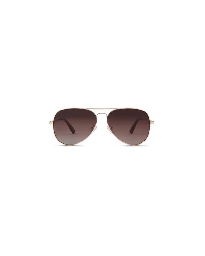 Mr Smith - Gold BrownPolarised Aviator