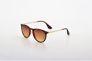 Tailor - Tort Women's classic 60 style round sunglasses