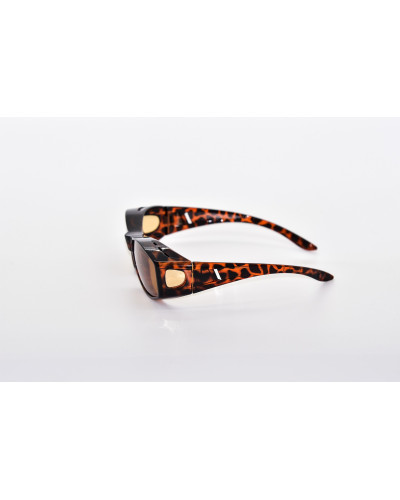 Polarised Fitover sunglasses - Tort