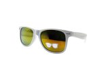 Ricardo White frame orange lens sunglasses