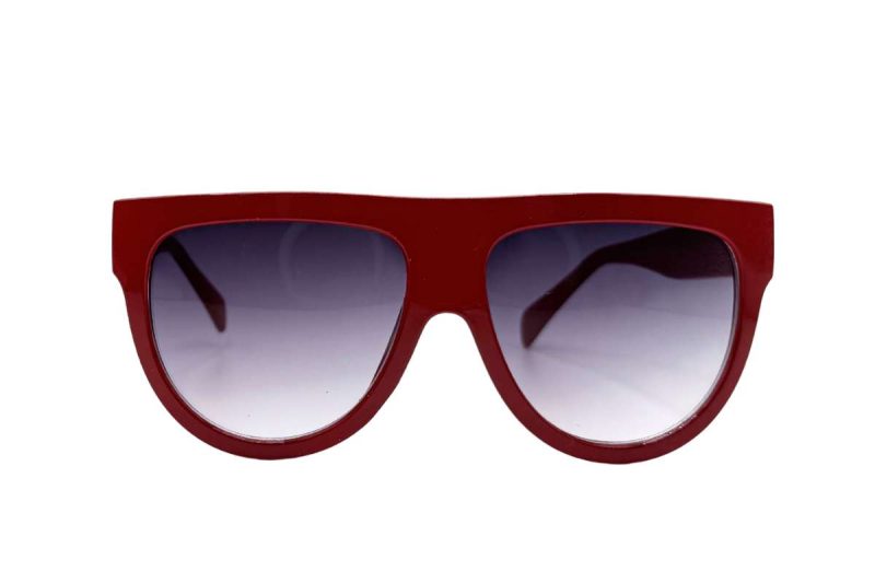 Vanderpump Flat Top sunglasses Red