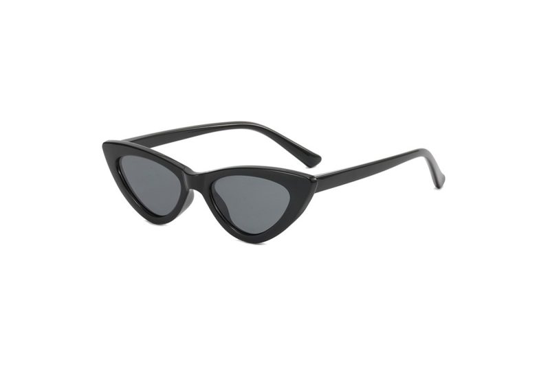 images Lulu - Black Cateye Flexible Kids Sunglasses - 1
