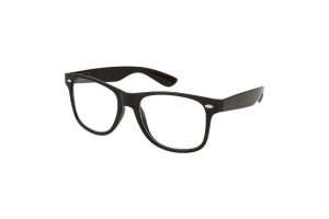 Clarke Kent Clear lens Kids sunnies - Black