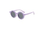 Lorax - Purple Round Flexible Kids Sunglasses