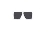 Jimbo - White Oversized Kids Sunglasses