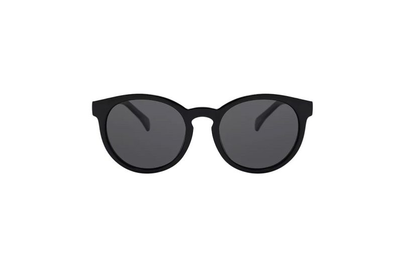 Brockovich - Black Polarised Recycled Sunglasses front