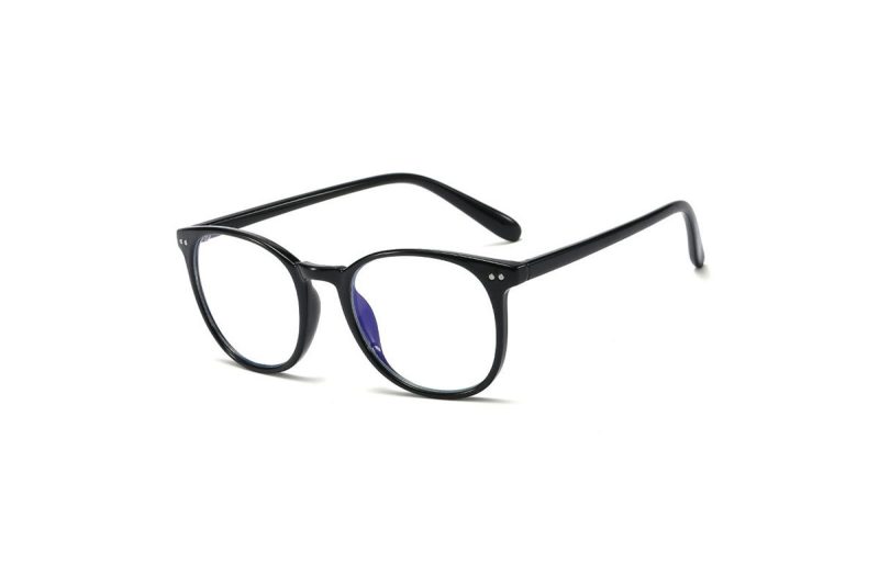 Monáe - Blue Light Blocking - Black Glasses