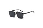Raphael - Black TR90 Frame TAC polarised Clip on Sunglasses