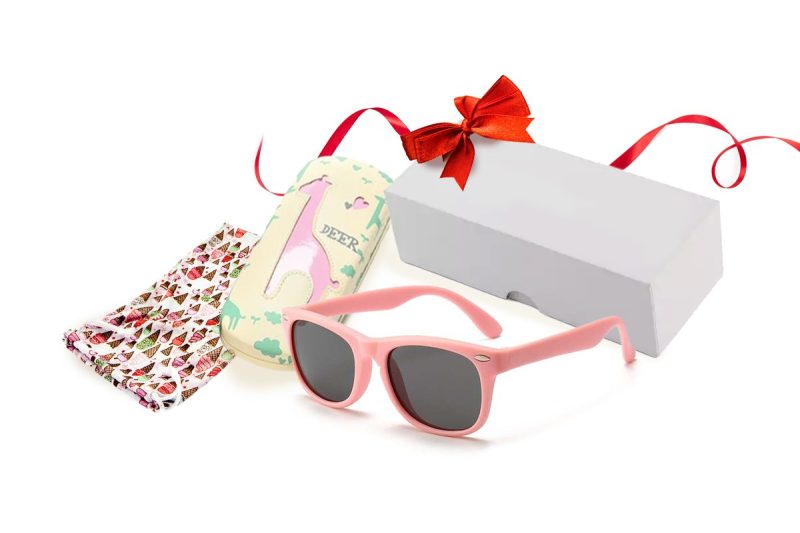 images Premium Kids Gift Pack - Felix - Pink Flexible Sunglasses