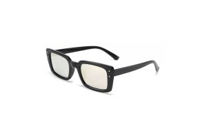 Mika - Black Pink RV Rectangle Sunglasses