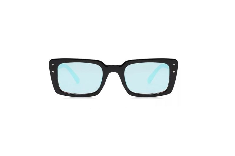 Mika - Black Blue RV Sunglasses front