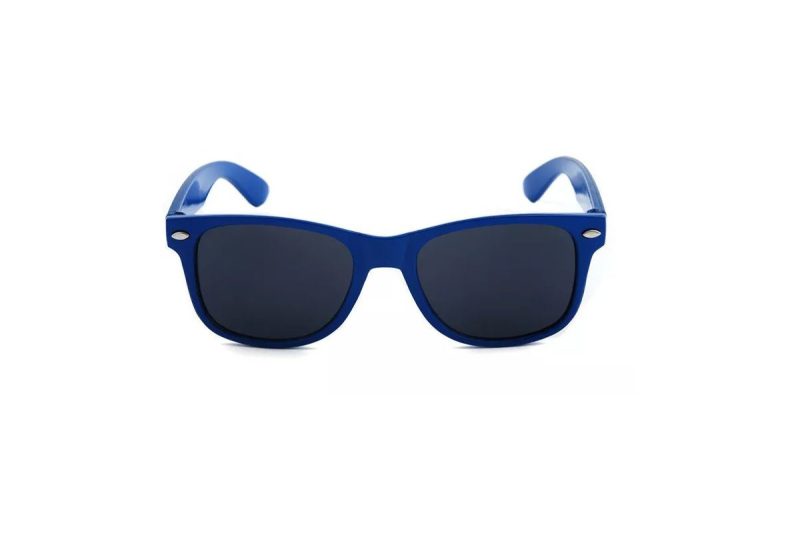 Kids Navy Blue Sunglasses front