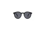 Evie - Black Round Flexible Kids Sunglasses front