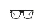 Maxwell - Blue Light Blocking Flat Top Glasses - Black front