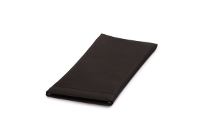 Black Snap Closure Sunglasses Pouch