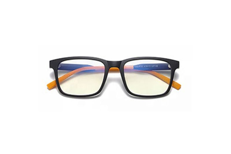 Georgie - Kids Blue Light Blocking glasses - Black front