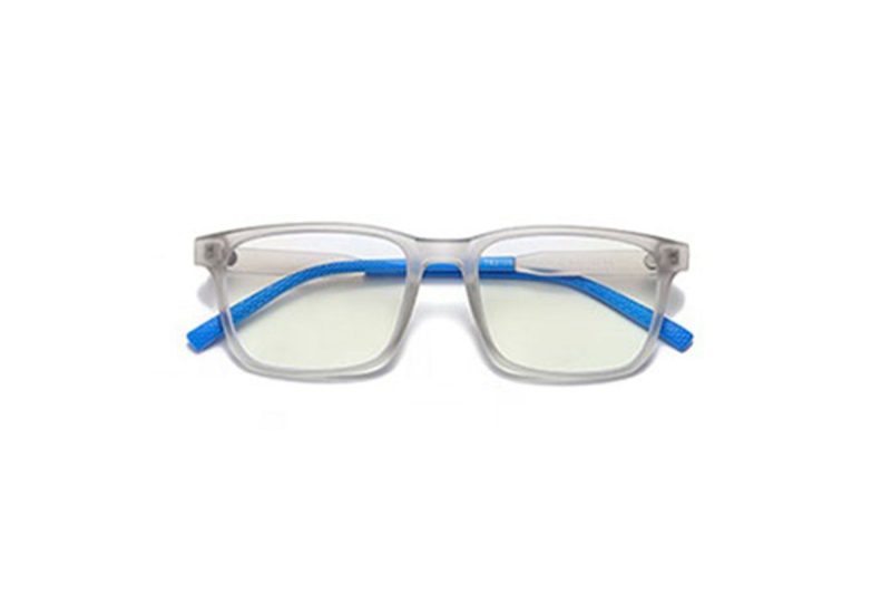 Georgie - Kids Blue Light Blocking glasses  - Owl Grey Front