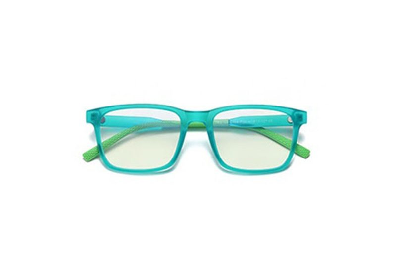 Georgie - Kids TR90 Blue Light Blocking glasses  - Green front