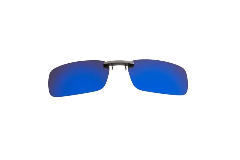 images Cooper Blue RV Polarised Aluminum Clip on Sunglasses