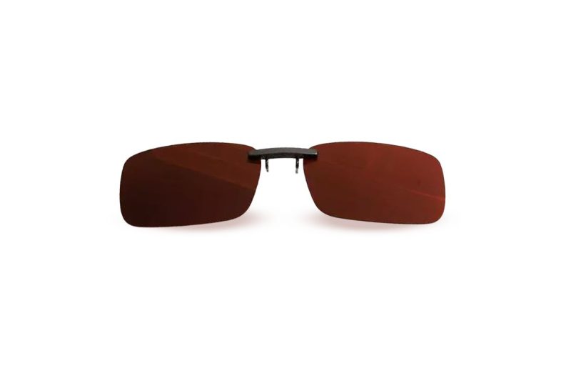 images Cooper Brown Polarised Aluminium Clip on Sunglasses