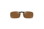 Anderson Brown Alloy Clip on Sunglasses
