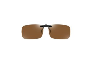 Anderson Brown Alloy Clip on Sunglasses