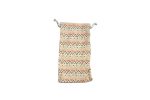 Patterns Microfibre Soft Pouch Peach