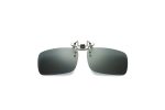 Tyler Chrome Alloy Clip on Sunglasses