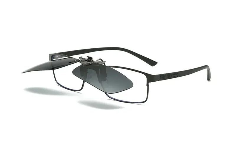 Tyler G15 Aluminium Clip on Sunglasses flip up