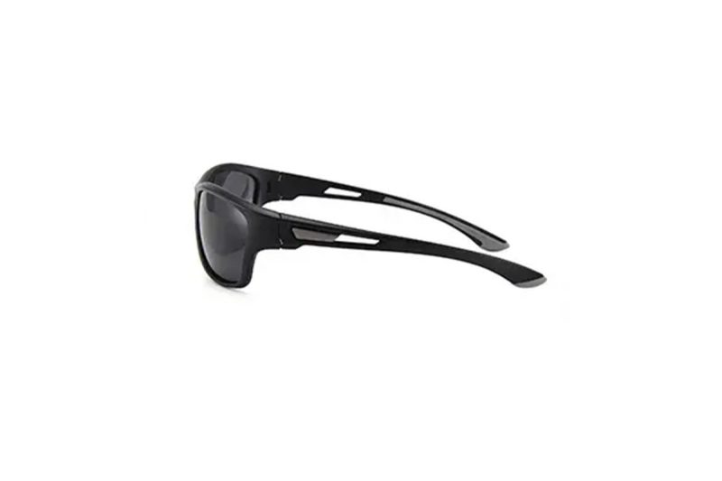 Pereira Black Polarised Sports Sunglasses temple