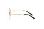 Lexi - Rose Gold Oversized Aviator Sunglasses side