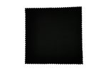 Black Microfibre lens Cleaning Cloth