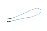 Sunglasses Strap - Braided Blue pu leather