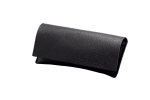 Soft Vegan Leather Glasses Case - Black