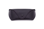 Button Sunglasses Case - Black