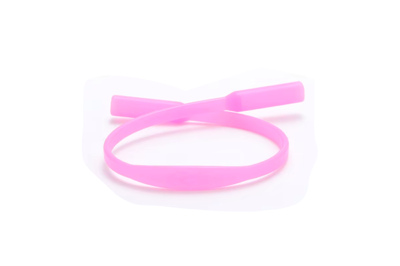 images Small Silicone Sunglass Strap - Pink