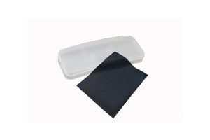 Clip on Sunglasses Case & Cloth
