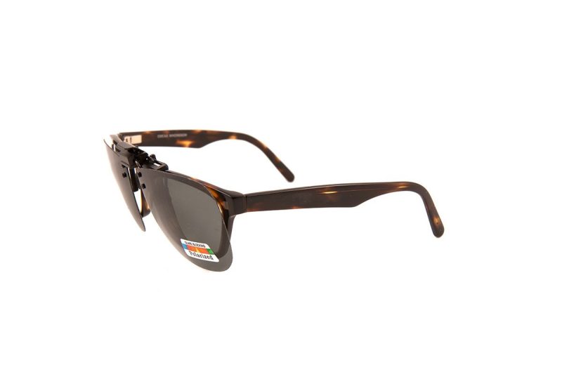 Mr Miyagi – Polarised Clip On Black for Aviators  - 2
